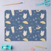 Zomerstrand Essentials Patroon (4) Tissuepapier (Craft)