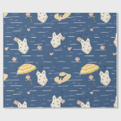 Zomerstrand Essentials Patroon (5) Cadeaupapier (Vlak)