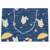 Zomerstrand Essentials Patroon (5) Groot Cadeauzakje (Voorkant)