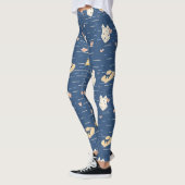Zomerstrand Essentials Patroon (5) Leggings (Links)