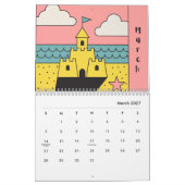 Zomerstrand kalender (Mar 2027)