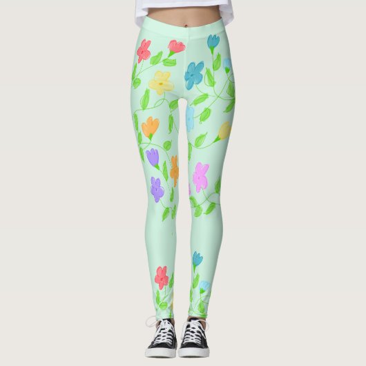 Zomerstrand Leggings (Voorkant)