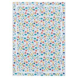 Zomerstrand met zeesterren, schelpen en steentjes tafelkleed