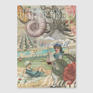 Zomerstrand octopus antiek zeilen