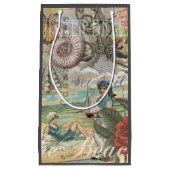 Zomerstrand  octopus antiek zeilen klein cadeauzakje (Voorkant)