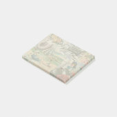 Zomerstrand  octopus antiek zeilen post-it® notes (Schuin)