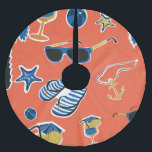 Zomerstrand: Ontspannend naadloos patroon. Kerstboom Rok<br><div class="desc">patroon zomerstrand Zomer's lied echo's in het strandpatroon. Zonovergoten paradijsdansen in dit levendige decor. Zomer strandvreugde in levendig patroon. Zon,  zee en ontspanning in alle opzichten. Patroon,  Zomer,  Zon,  Achtergrond,  Illustratie,  Decor,  Strand,  Reizen,  natuur,  zee,  Sterren,  Naadloos,  Blauw,  Oceaan,  Tropisch,  Cocktail,  Vakantie,  Zonnebril,  Vakantie,  Palm</div>