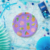 Zomerstrand Papieren Bord (Feest)