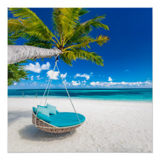Zomerstrand Perfect Poster
