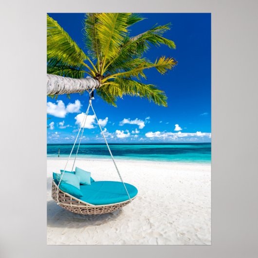 Zomerstrand Poster (Voorkant)