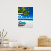 Zomerstrand Poster (Keuken)