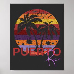  zomerstrand Puerto Rico Poster