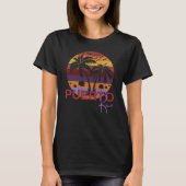 zomerstrand Puerto Rico T-shirt (Voorkant)