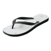 Zomerstrand Schelpen Zeester Teenslippers (Schuin)