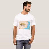 Zomerstrand T-shirt (Voorkant volledig)