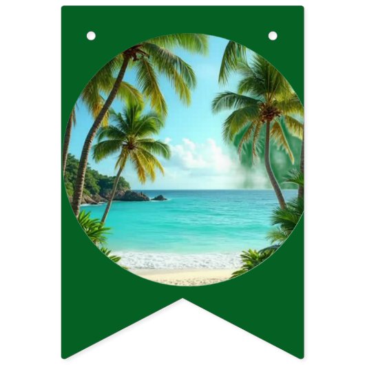 zomerstrand vlaggetjes (Tweede vlag)