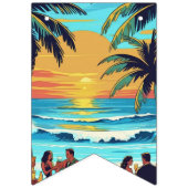 zomerstrand  vlaggetjes (Eerste vlag)