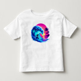Zomerstrand Waterverf PNG Levendig Tropisch Oceaan Kinder Shirts