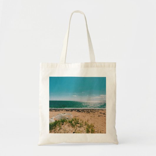 Zomerstranddag in de Zweedse archipel Tote Bag (Voorkant)
