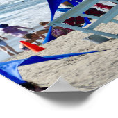 Zomerstranddag - Venice Beach, CA Poster (Hoek)