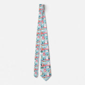 Zomerstrandkatten Necktie Tie Stropdas (Achterkant)