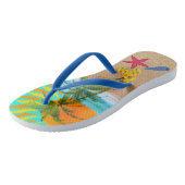 Zomerstrandplezier Teenslippers (Schuin)