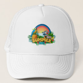 Zomerstrandsfeer Trucker Pet