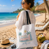 Zomerstrandtas 'Catch the Wave' Tote Bag