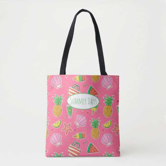Zomerstrandtas Tote Bag (Voorkant)