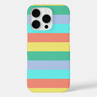 zomerstrepen iPhone 16 pro hoesje