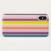 Zomerstrepen iApple iPhone X, nauwelijks daar Case-Mate iPhone Case (Achterkant (horizontaal))
