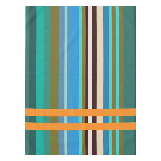 Zomerstrepen tafelkleed (Voorkant)