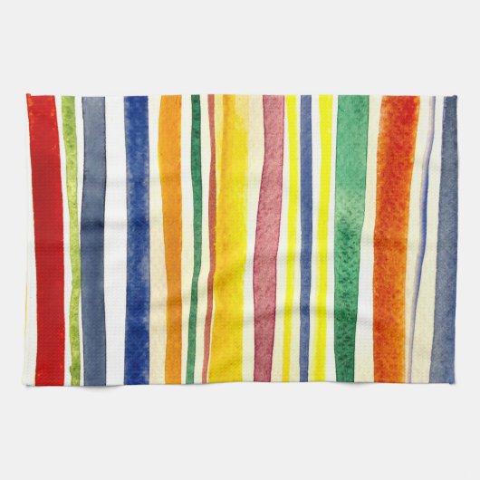 zomerstrepen theedoek (Horizontaal)