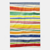 zomerstrepen theedoek (Verticaal)