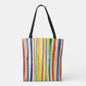 zomerstrepen tote bag (Achterkant)