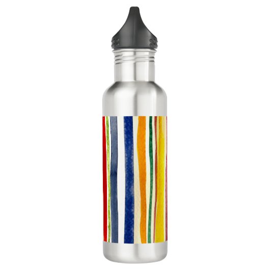 zomerstrepen waterfles  (Links)