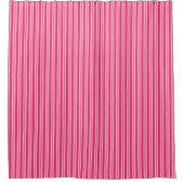 ZomerStripes, Fuchsia en Pastel Pink Douchegordijn (Voorkant)