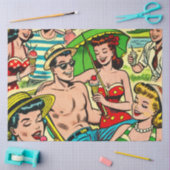 zomerstrips tissuepapier (Craft)