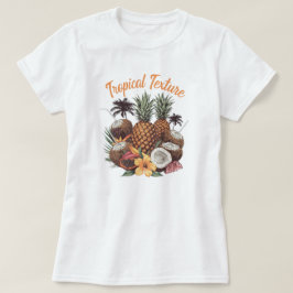 Zomerstyle Tropische Haardracht Grafisch T-shirt