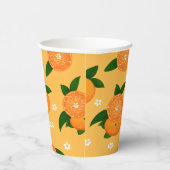 Zomertangerines Papieren Bekers (Rechts)