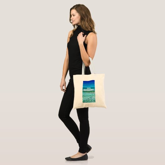 zomertas tote bag (Voorkant (model))