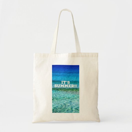 zomertas tote bag (Voorkant)