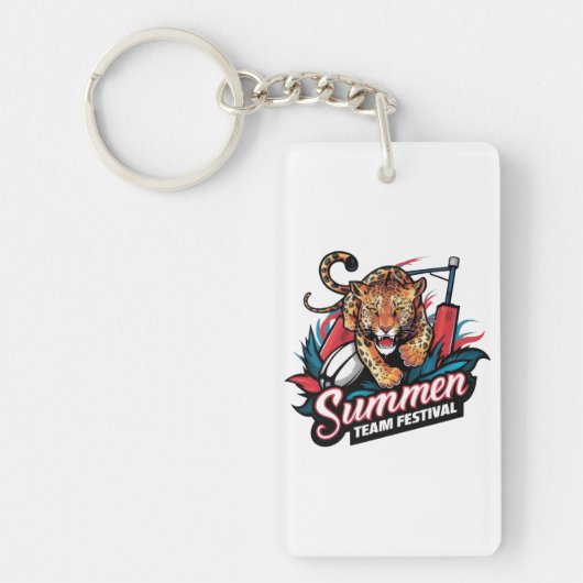 Zomerteam festival sleutelhanger (Voorkant)