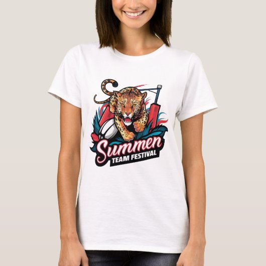 Zomerteam festival t-shirt (Voorkant)