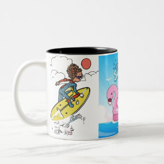 Zomertheambeker Tweekleurige Koffiemok