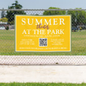 Zomertheater in het park | Outdoor Event Sign Spandoek (Insitu)