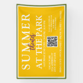 Zomertheater in het park | Outdoor Event Sign Spandoek (Verticaal)