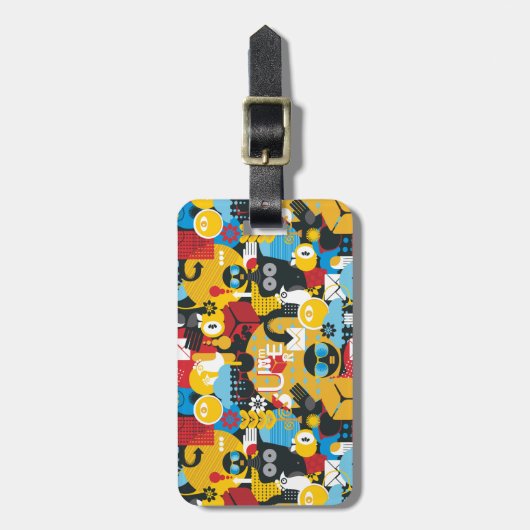 zomertijd bagagelabel (Voorkant verticaal)