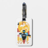 zomertijd bagagelabel (Achterkant verticaal)