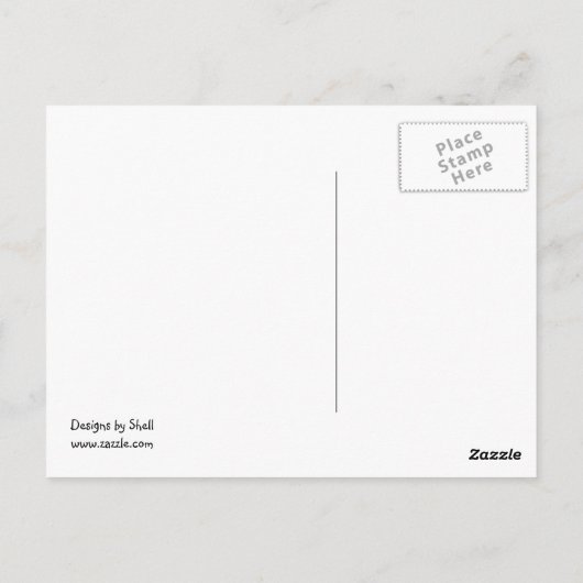 zomertijd briefkaart (Achterkant)